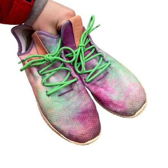 Adidas X Pharrell Williams Hu Holi Tie Dye Shoes Size 11 - Picture 7 of 15